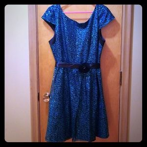 Sequin dress.